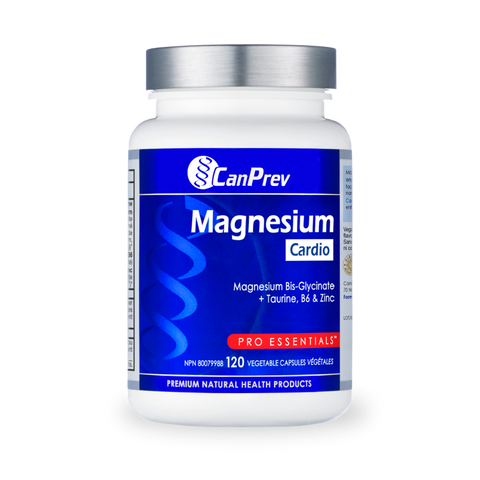 CanPrev Magnesium + Taurine, B6 & Zinc (Cardio) (120 capsules)