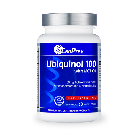 CanPrev Ubiquinol (CoQ10) 60 softgels