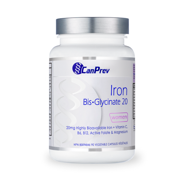 CanPrev Iron Bis-Glycinate 20 (90 capsules)