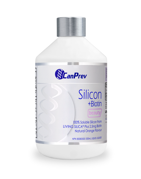 CanPrev Silicon + Biotin – Liquid – Natural Orange Flavour (500ml)