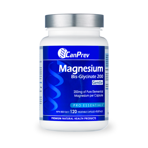 CanPrev Magnesium Bis-Glycinate 200 Gentle (120 capsules)