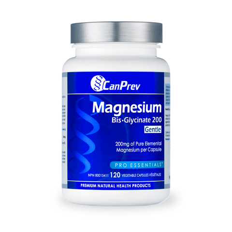 CanPrev Magnesium Bis-Glycinate 200 Gentle (120 capsules)