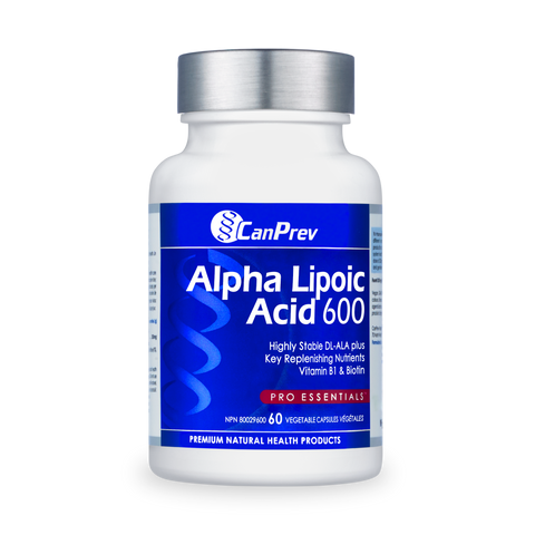 CanPrev Alpha Lipoic Acid 600mg (60 capsules)