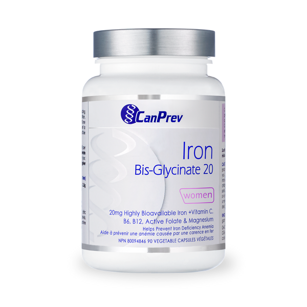 CanPrev Iron Bis-Glycinate 20 (90 capsules)
