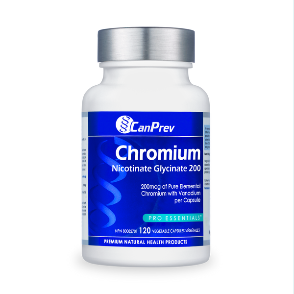 CanPrev Chromium Nicotinate Glycinate 200