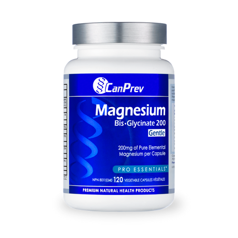CanPrev Magnesium Bis-Glycinate 200 Gentle (120 capsules)