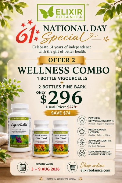 SG61 - One VigourCells & Two Pine Bark bundle