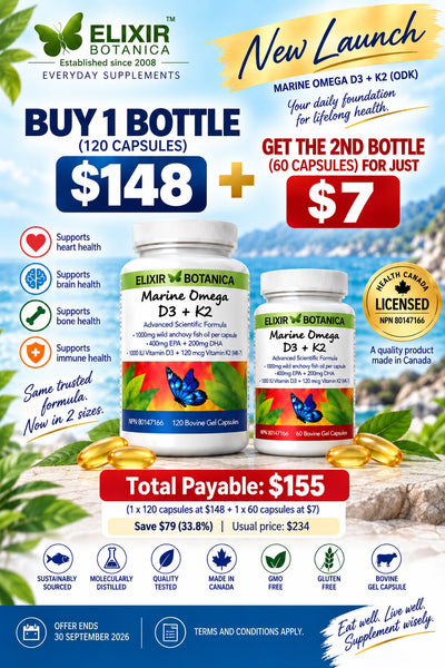 Marine Omega D3 + K2 (ODK) Launch Offer