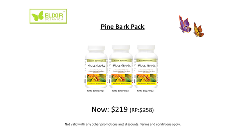 Pine Bark Bundle Pack (Pine Bark x 3) Retail Price @ $258