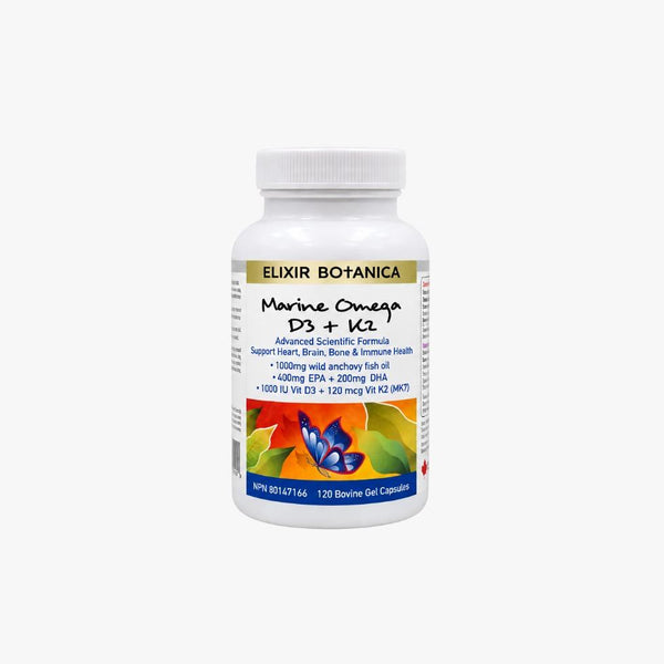 Marine Omega D3 + K2 (ODK) (120 Capsules)