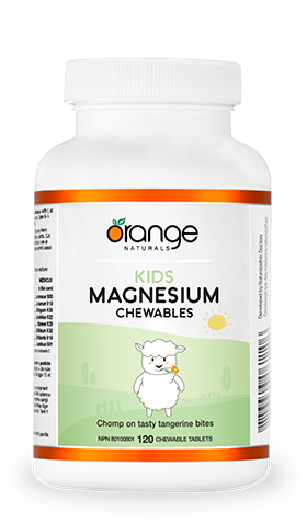 Orange Naturals Kids Magnesium Chewables (120 tablets)
