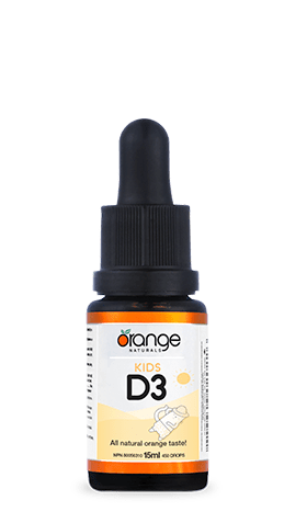 Orange Naturals D3 Drops (for kids) 400IU orange flavour (15ml)